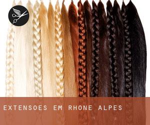 Extensões em Rhône-Alpes Extensões em Rhône-Alpes