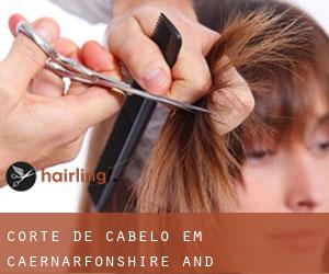 Corte de cabelo em Caernarfonshire and Merionethshire
