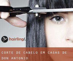 Corte de cabelo em Casas de Don Antonio