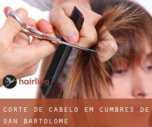 Corte de cabelo em Cumbres de San Bartolomé