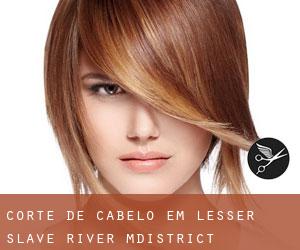 Corte de cabelo em Lesser Slave River M.District