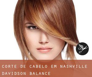 Corte de cabelo em Nashville-Davidson (balance)