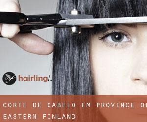 Corte de cabelo em Province of Eastern Finland