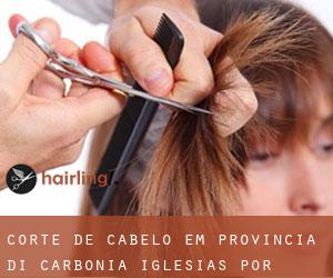 Corte de cabelo em Provincia di Carbonia-Iglesias por cidade importante - página 1